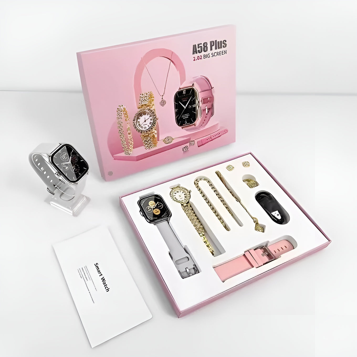 A58 Plus 8in1 Smartwatch 2.02”