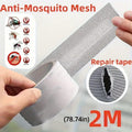 5x200cm Screen Repair Tape Window Door Waterproof Mosquito Net Patch Self-adhesive Super Fix Mesh Netting Broken Holes Tool